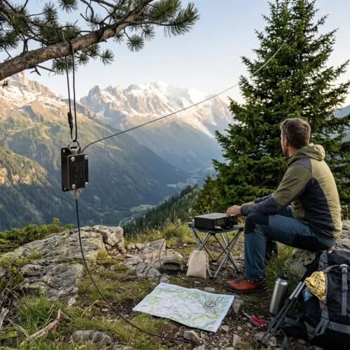 Garosa Antenne HF portable 3-30 MHz balun 1:49