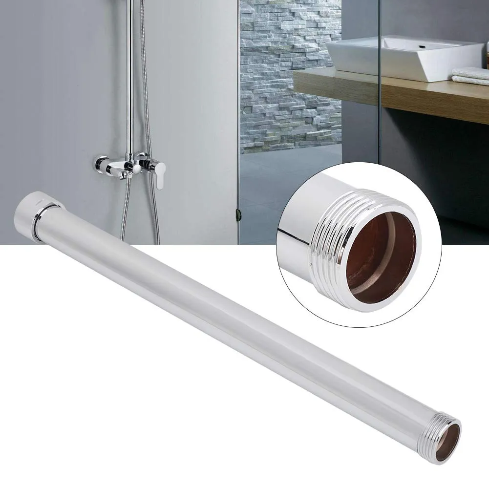 Garosa tube d’extension de douche 30 cm cuivre filetage 3/4″