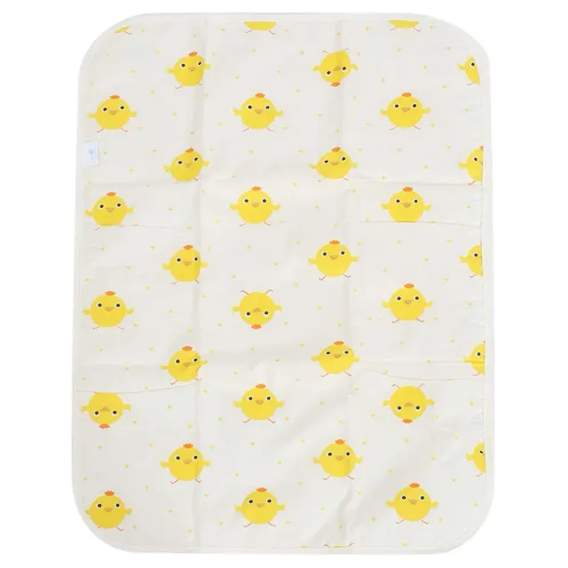 Garosa tapis imperméable bébé poulet jaune 50 × 70 cm