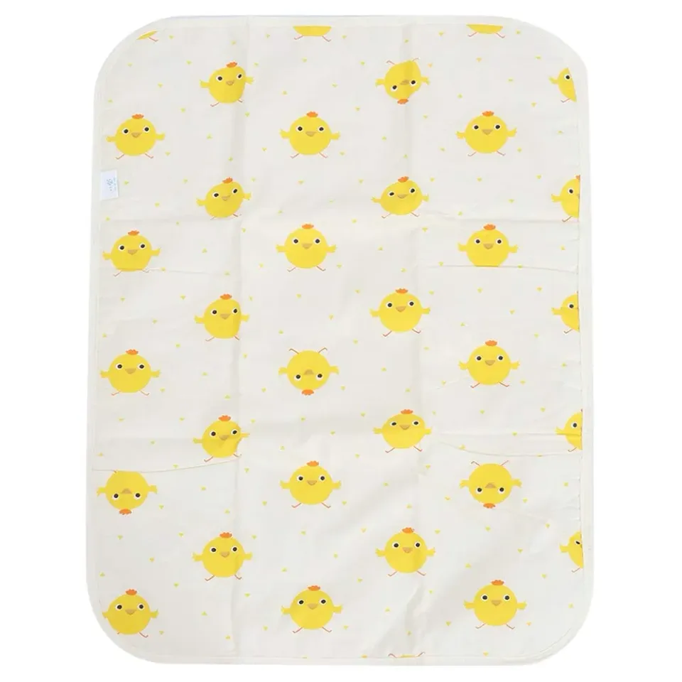 Garosa tapis imperméable bébé poulet jaune 50 × 70 cm