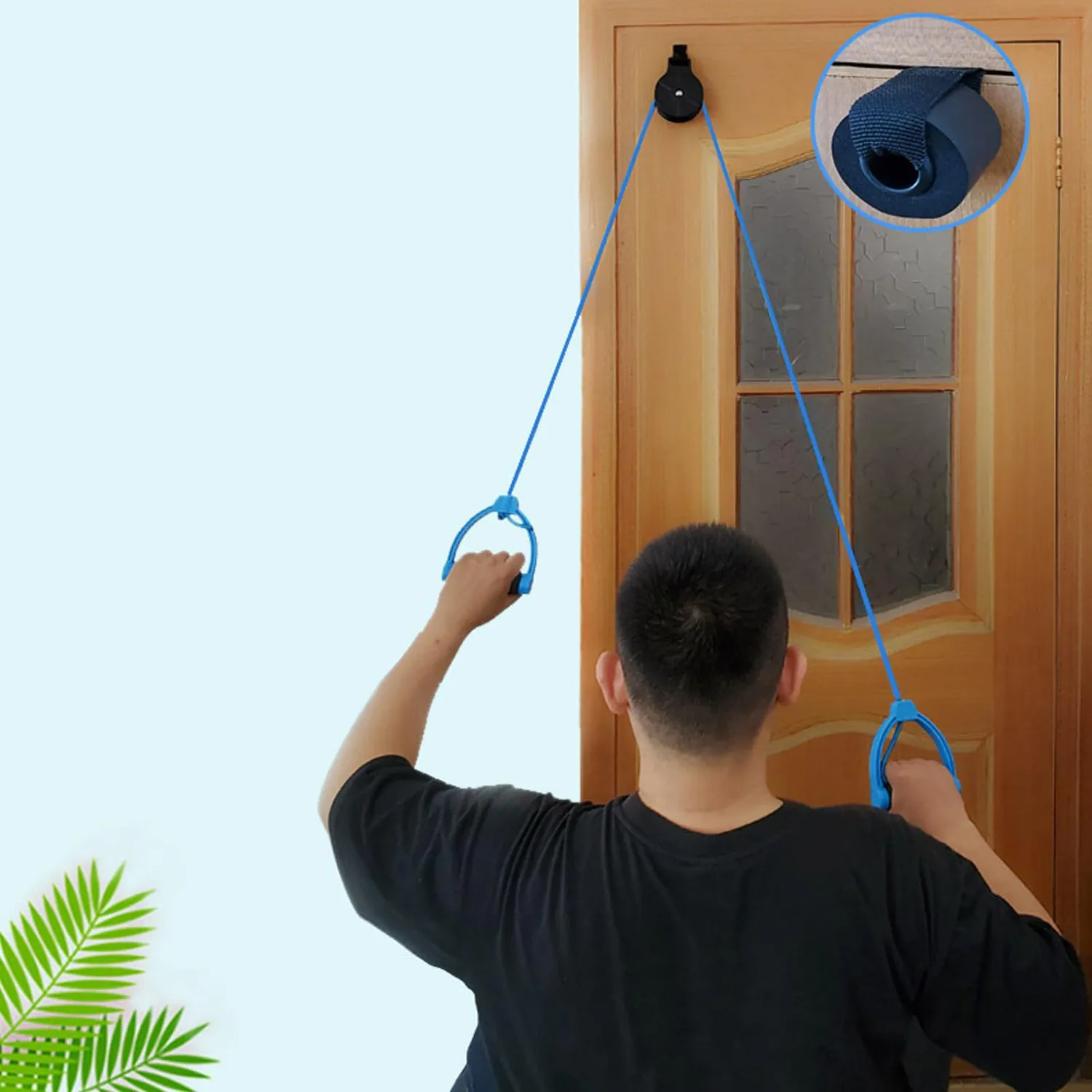 Garosa poulie d'épaule sur porte poignées ergonomiques