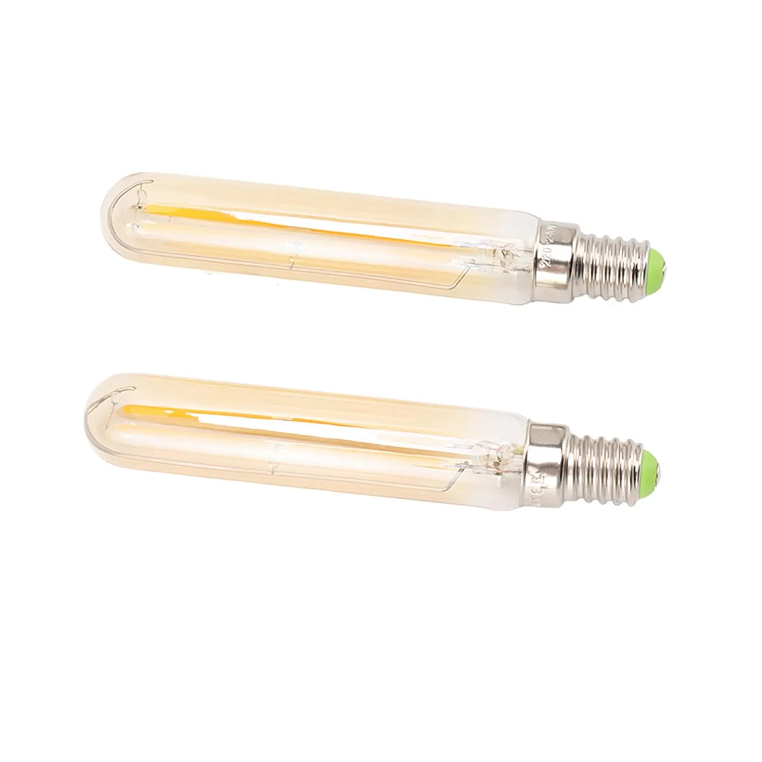 Garosa T20 × 120 ampoule LED E14 4 W 2300 K dorée, lot de 2