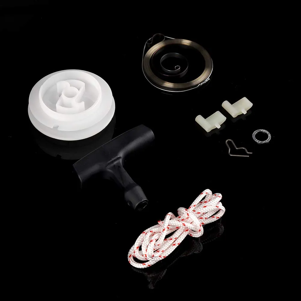 Garosa kit lanceur 029 039 MS290 MS390 poignée de démarrage avec corde 1 m