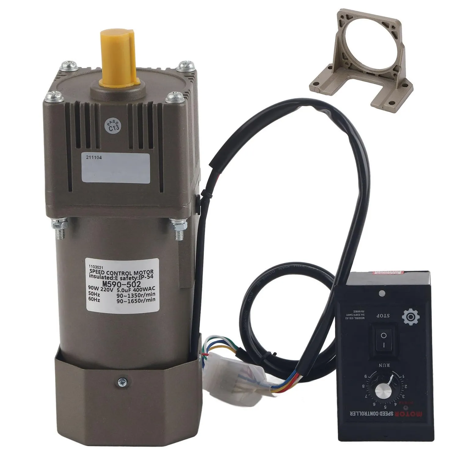 Garosa moteur réducteur 220V 90W 10K monophasé