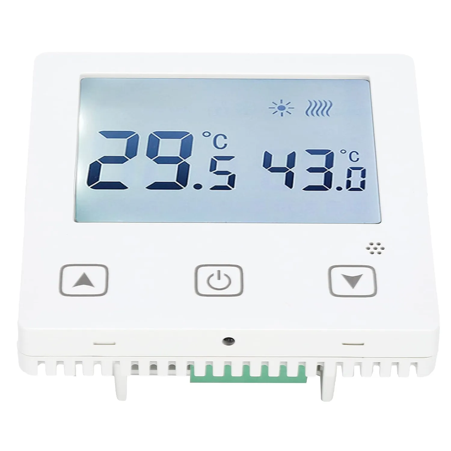 Garosa Thermostat numérique tactile AC220V 5-45°C