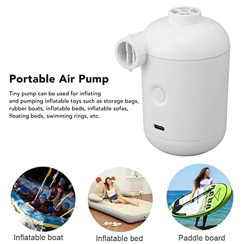 Garosa Mini pompe à air électrique USB 4 buses