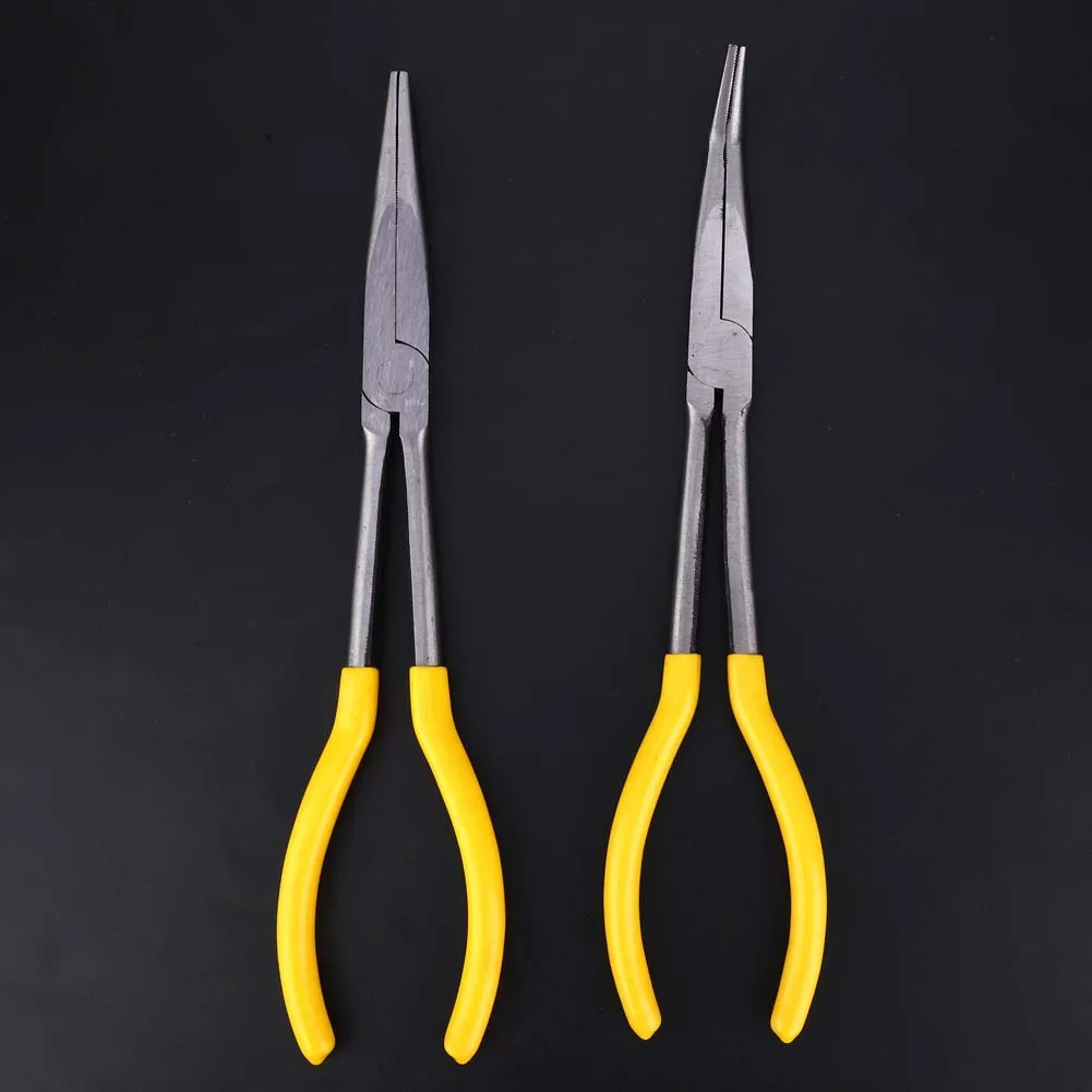 Garosa lot de 2 pinces à bec long 11 pouces acier carbone