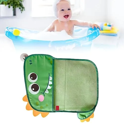 Garosa rangement bain bébé filet dinosaure polyester