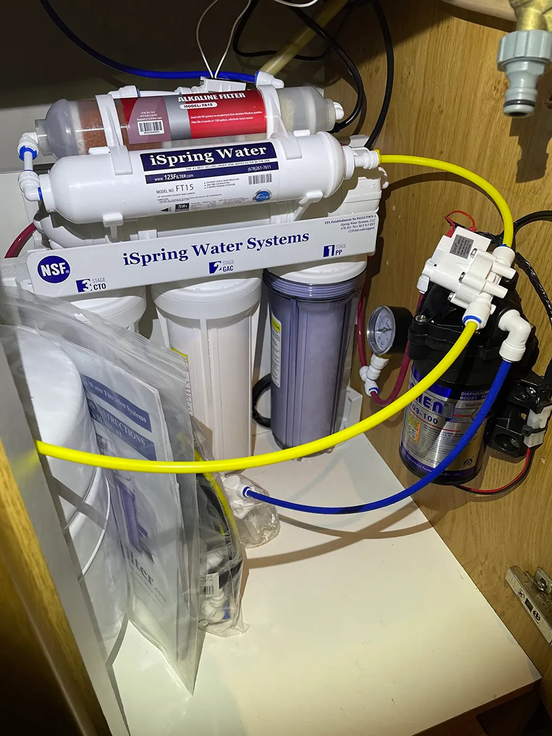 Garosa pressostat osmoseur 24V 0,25MPa 1/4 pouce