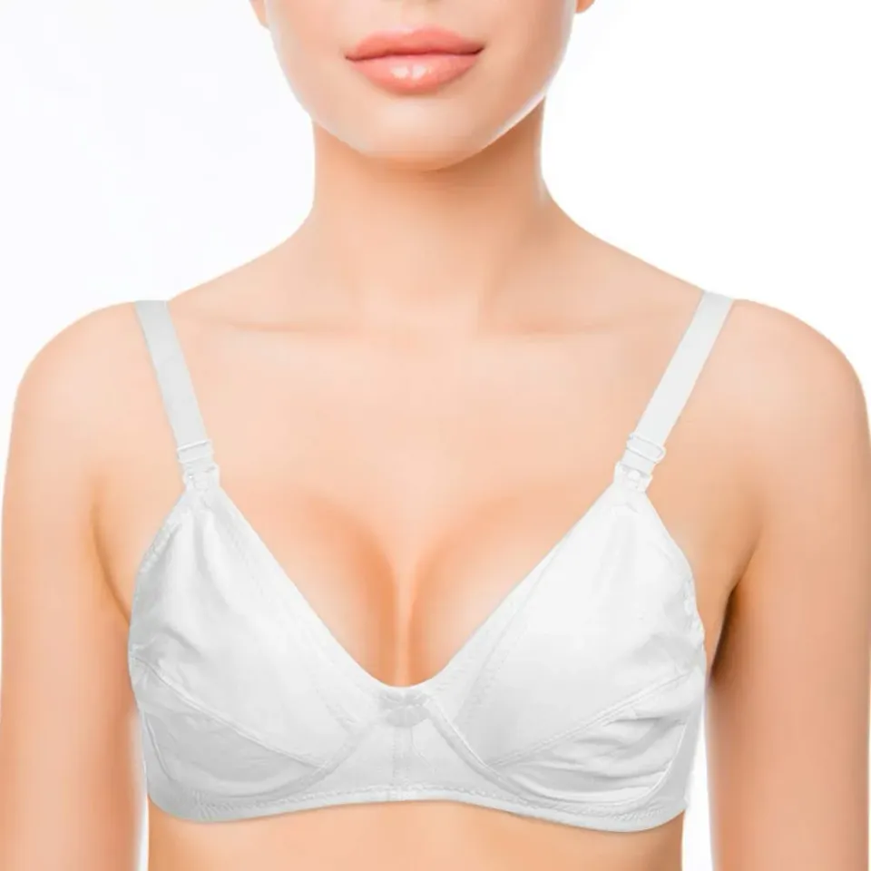 Garosa soutien-gorge d’allaitement blanc 42/95 en coton