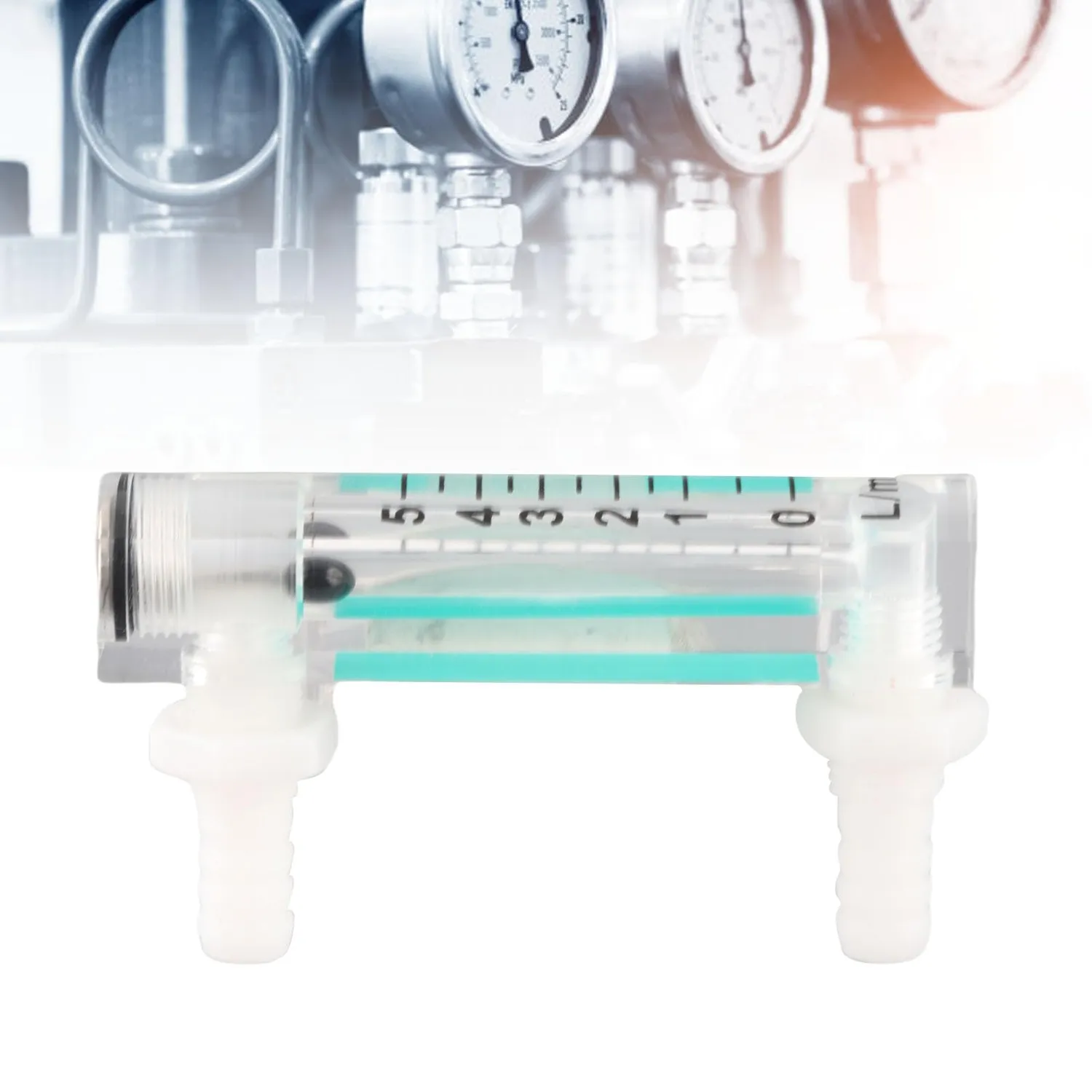 Garosa débitmètre gaz 1-5 LPM transparent à flotteur