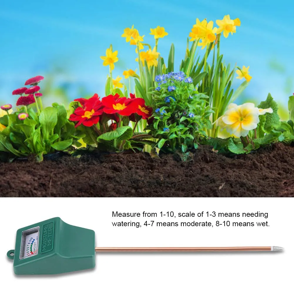 Garosa Testeur d’humidité du sol portable avec sonde sans pile