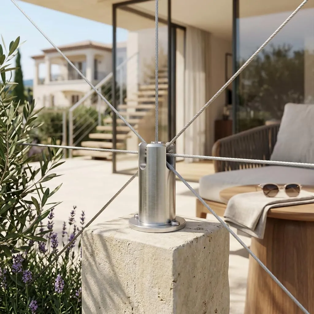 Garosa serre-câbles inox 316 M10 4 mm 10 pièces