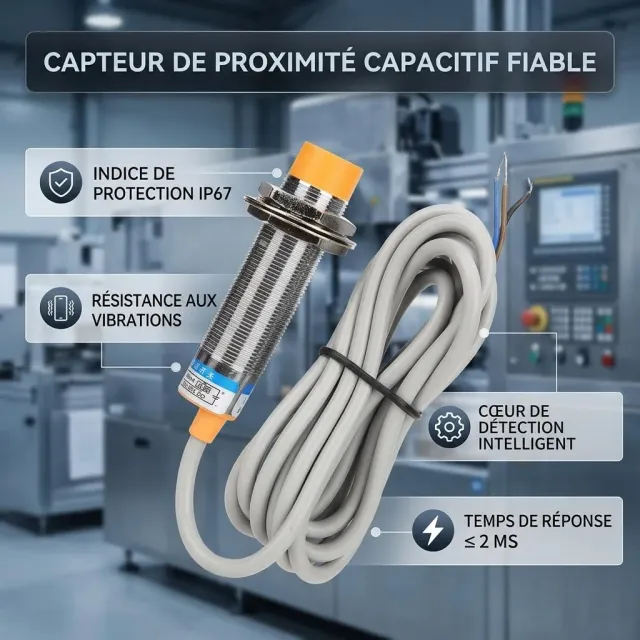 Garosa LJC18A3-B-Z/BX capteur de proximité capacitif 10 mm NPN