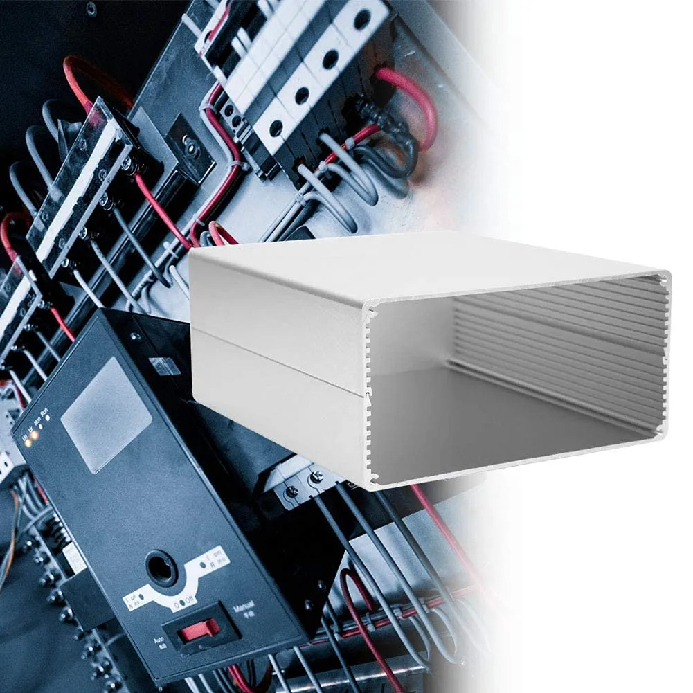 Garosa boîtier aluminium Econobox fendu 80x160x180mm