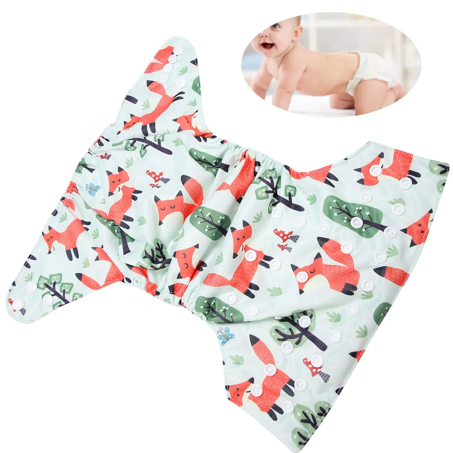 Garosa couche de bain réutilisable BL002 ajustable