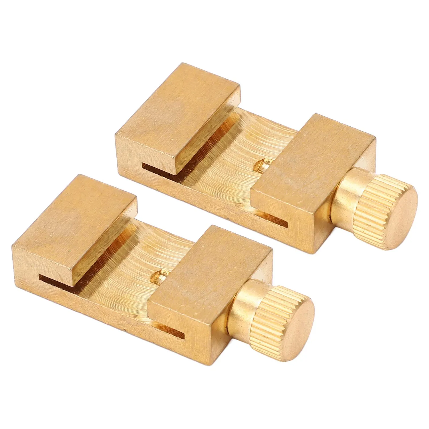 Garosa bloc de traçage en laiton pour règle, lot de 2