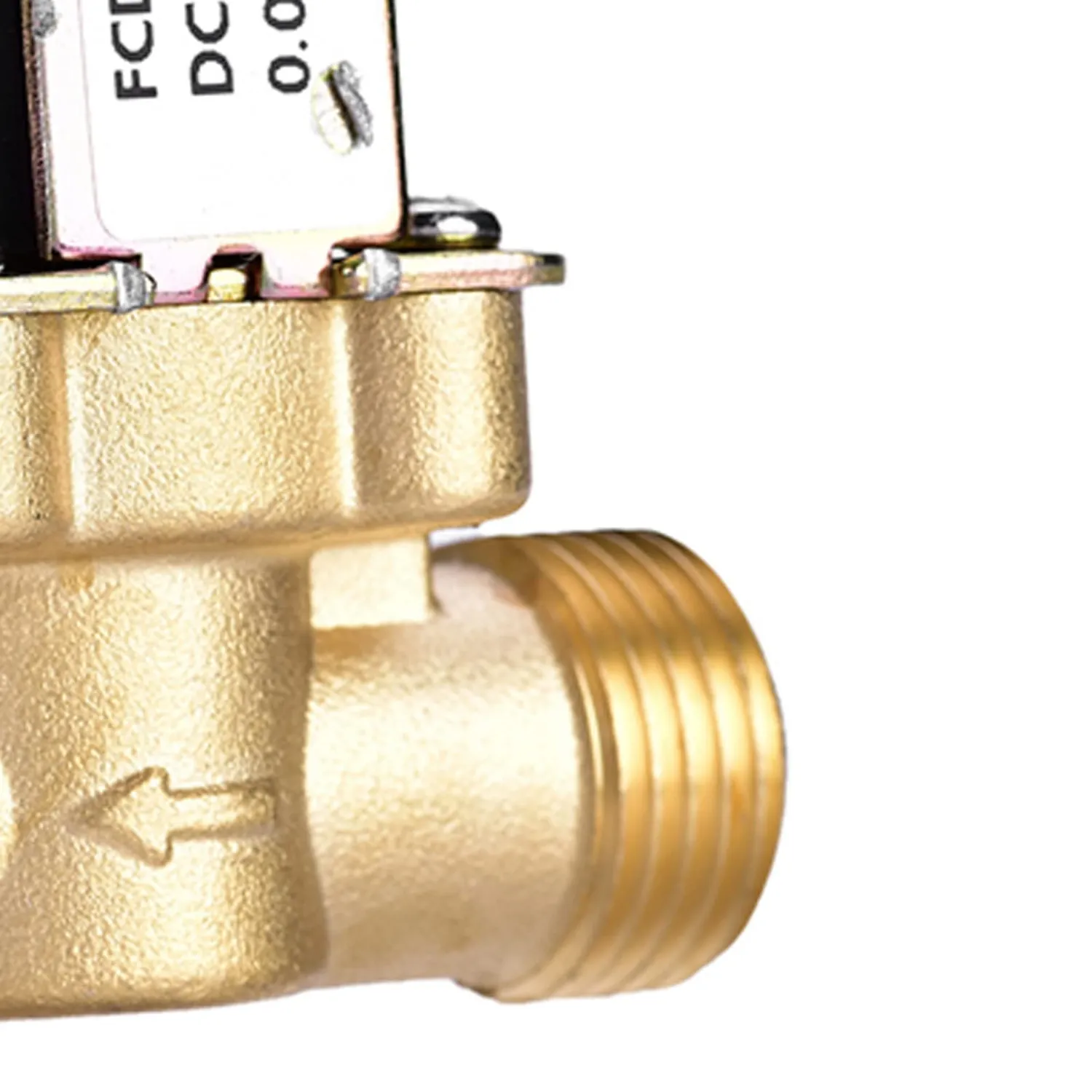 Garosa Électrovanne 24V DC laiton 1/2 fermée