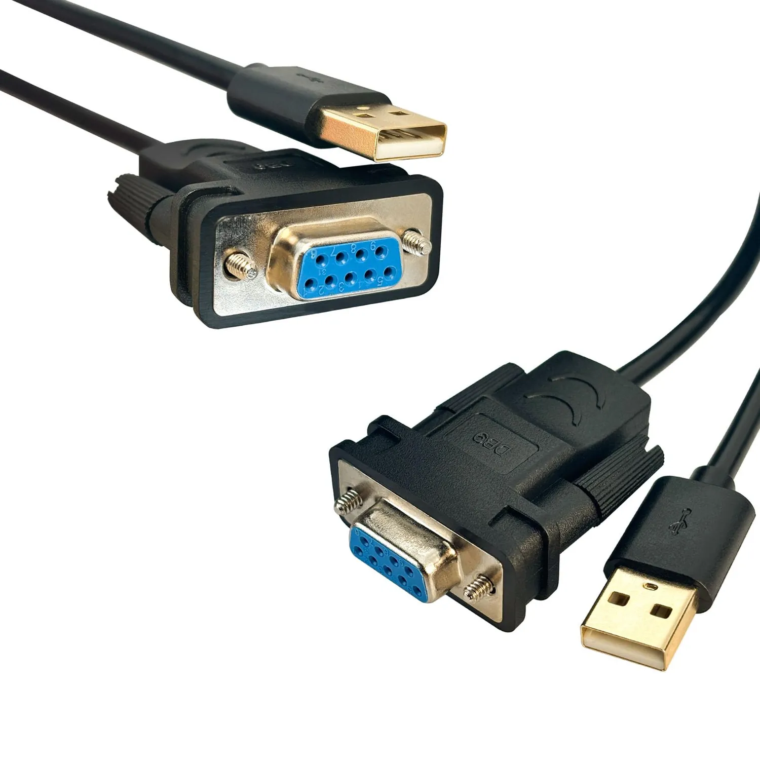 DSD TECH SH-RS232G câble USB vers série DB9 femelle FTDI 1,8 m