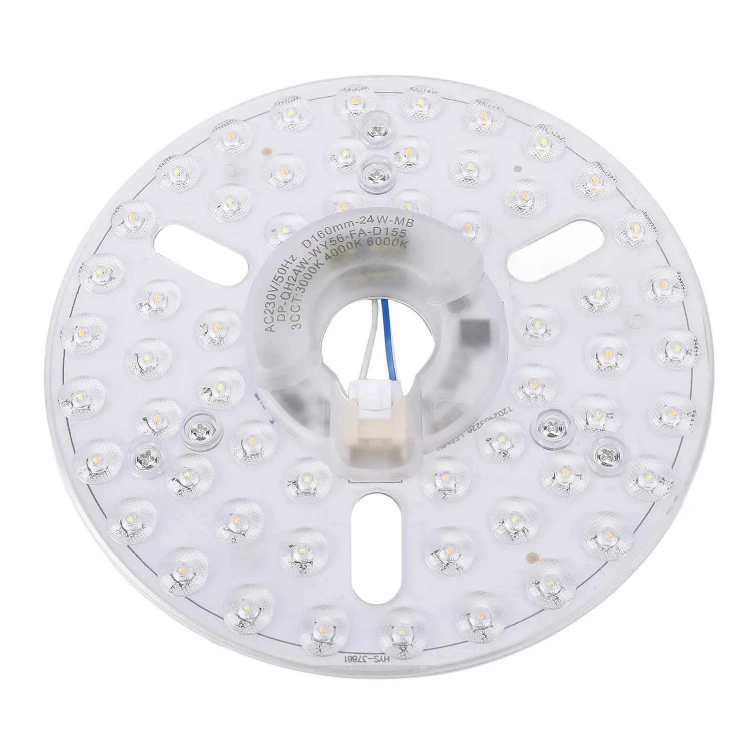Garosa Plafonnier LED encastré 24W 3CCT 230V dimmable magnétique