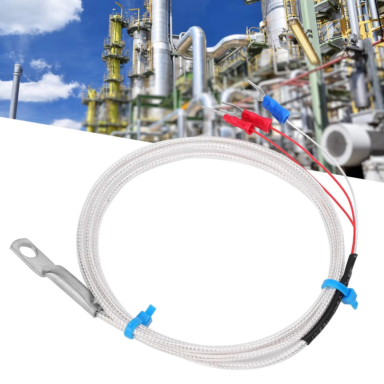 Garosa sonde de température PT100 SMD 1 m acier inoxydable 6 mm