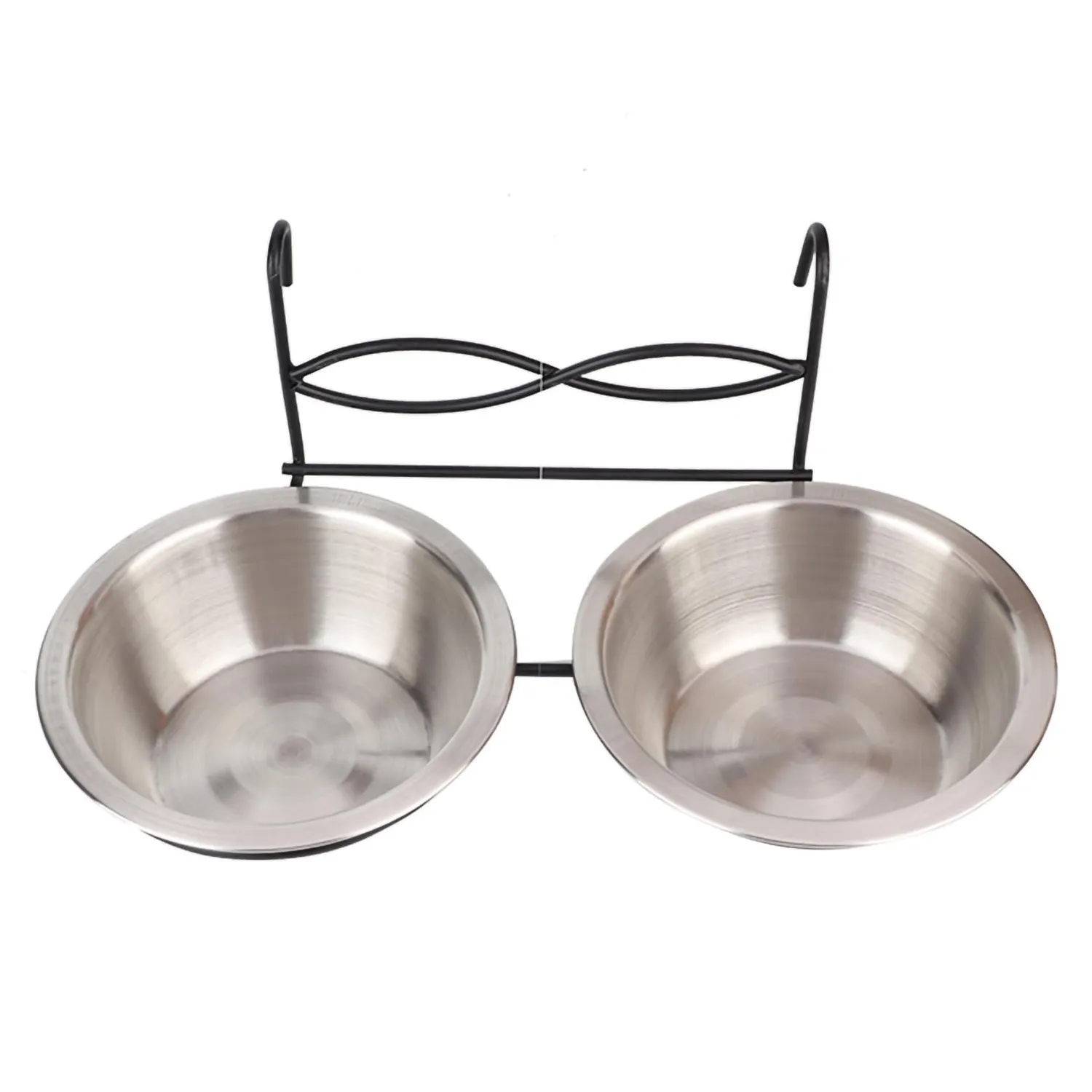 Garosa bol animaux inox suspendu 13 cm