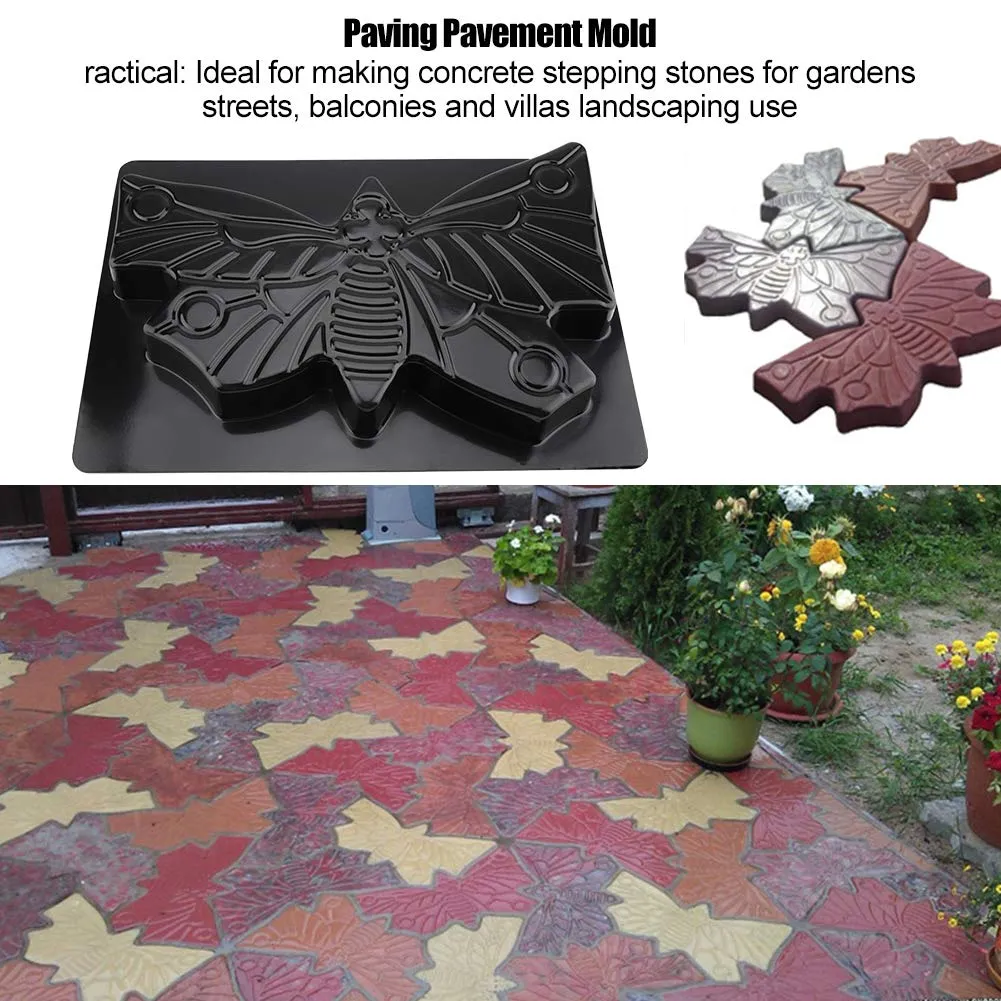 Garosa Moule Papillon pour pavé de jardin réutilisable