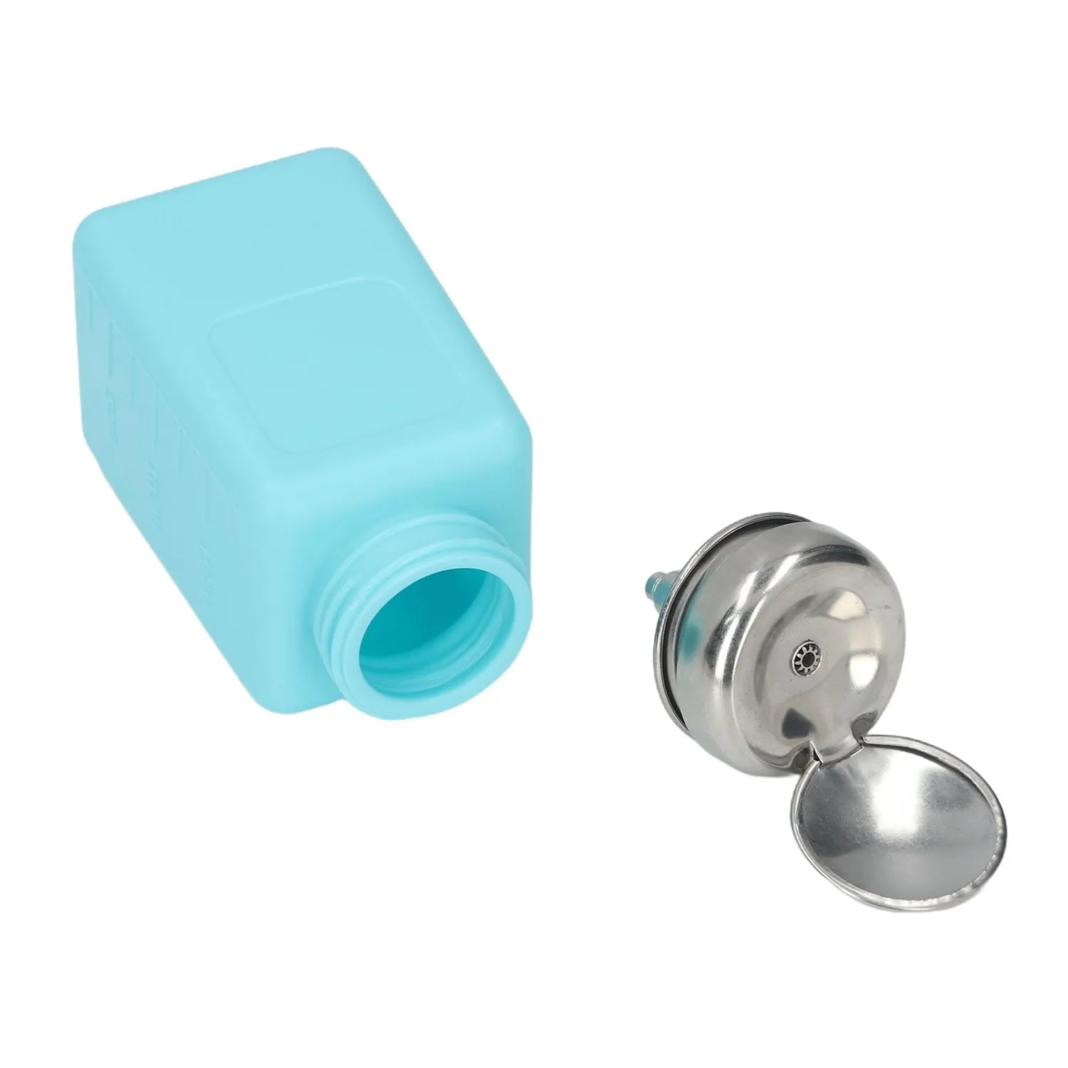 Garosa distributeur de solvant à poussoir 200 ml bleu antistatique