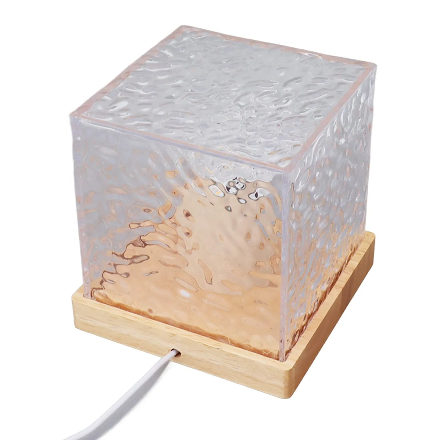 Garosa veilleuse carrée USB 5 V à lumière réglable