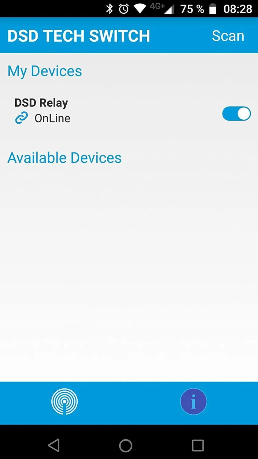 DSD TECH Bluetooth SH-BT01C relais 1 canal V2