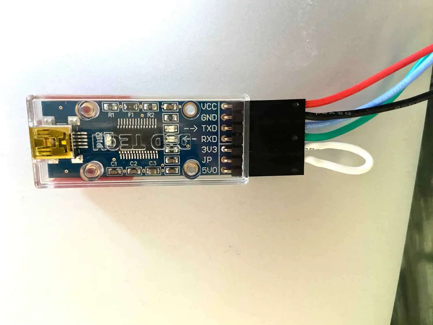 PLC Tech DSD TECH SH-U09F adaptateur USB TTL Mini-USB 3,3/5 V
