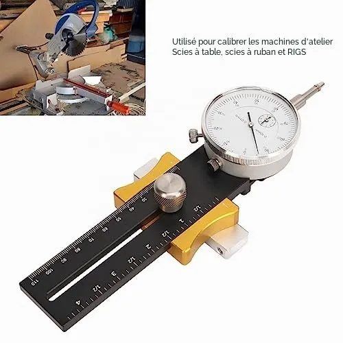 Garosa jauge de réglage pour scie 130–220 mm, acier inoxydable