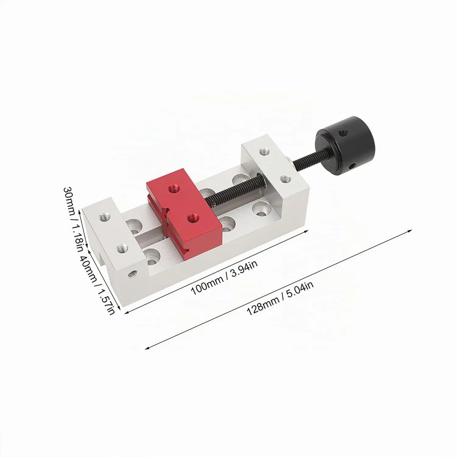 Garosa mini étau de table 50 mm en aluminium pour bricolage