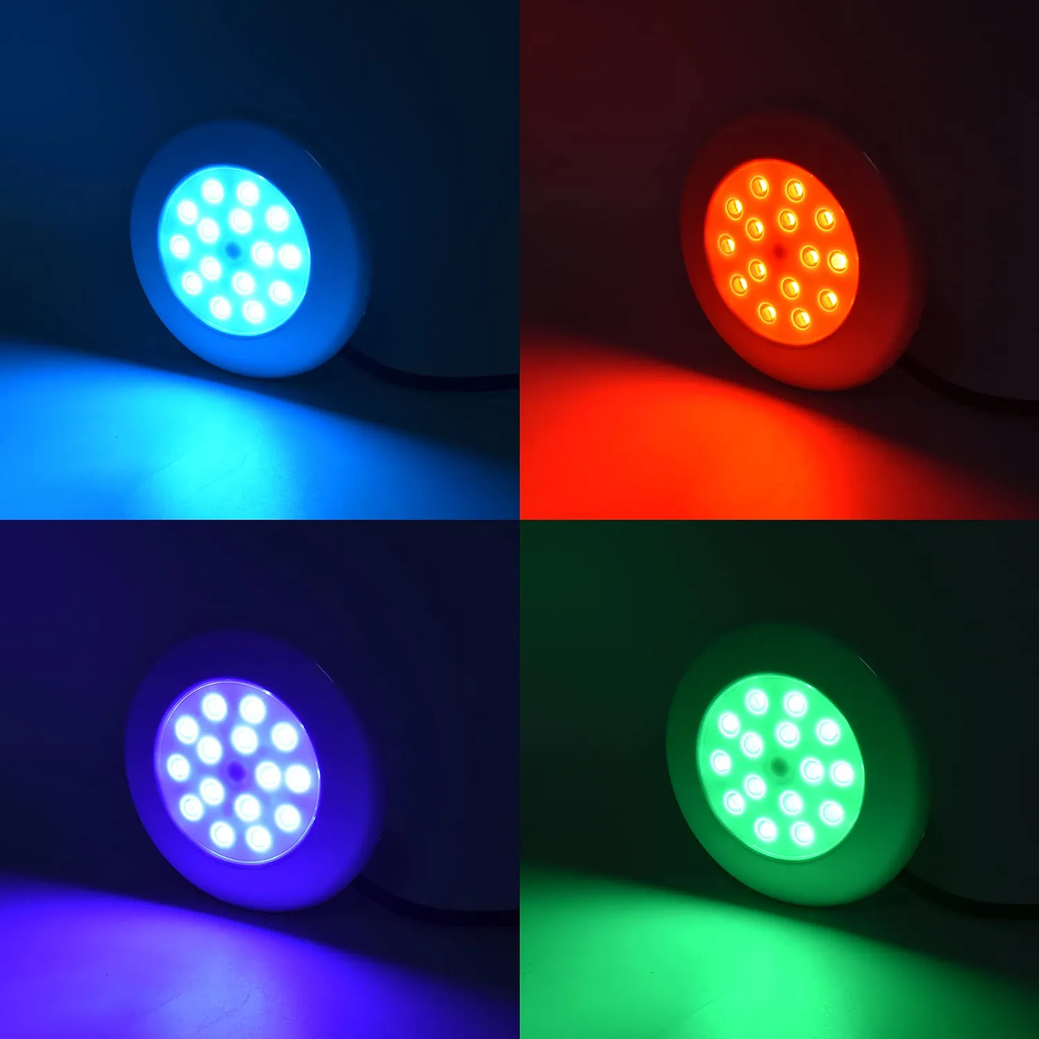 Garosa Spot LED submersible RVB 7W IP68 12V DC