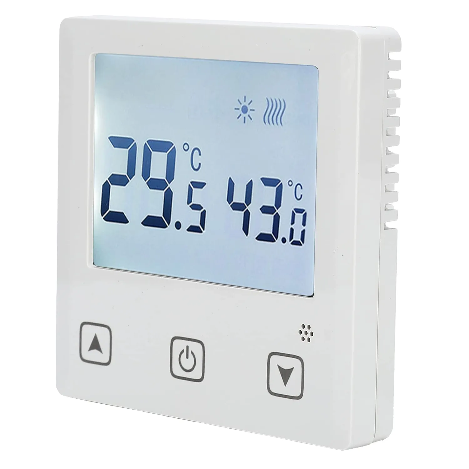 Garosa Thermostat numérique tactile AC220V 5-45°C