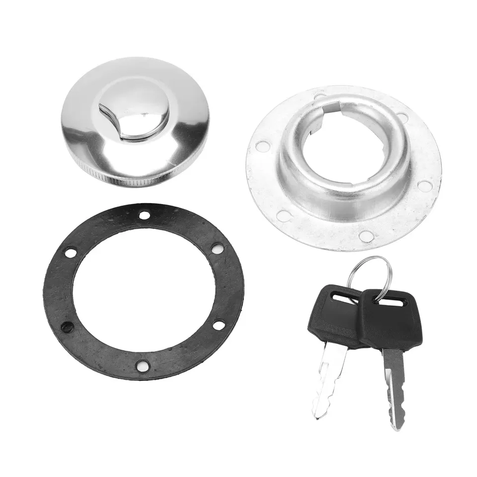 Garosa bouchon de réservoir carburant rond 6 trous avec joint