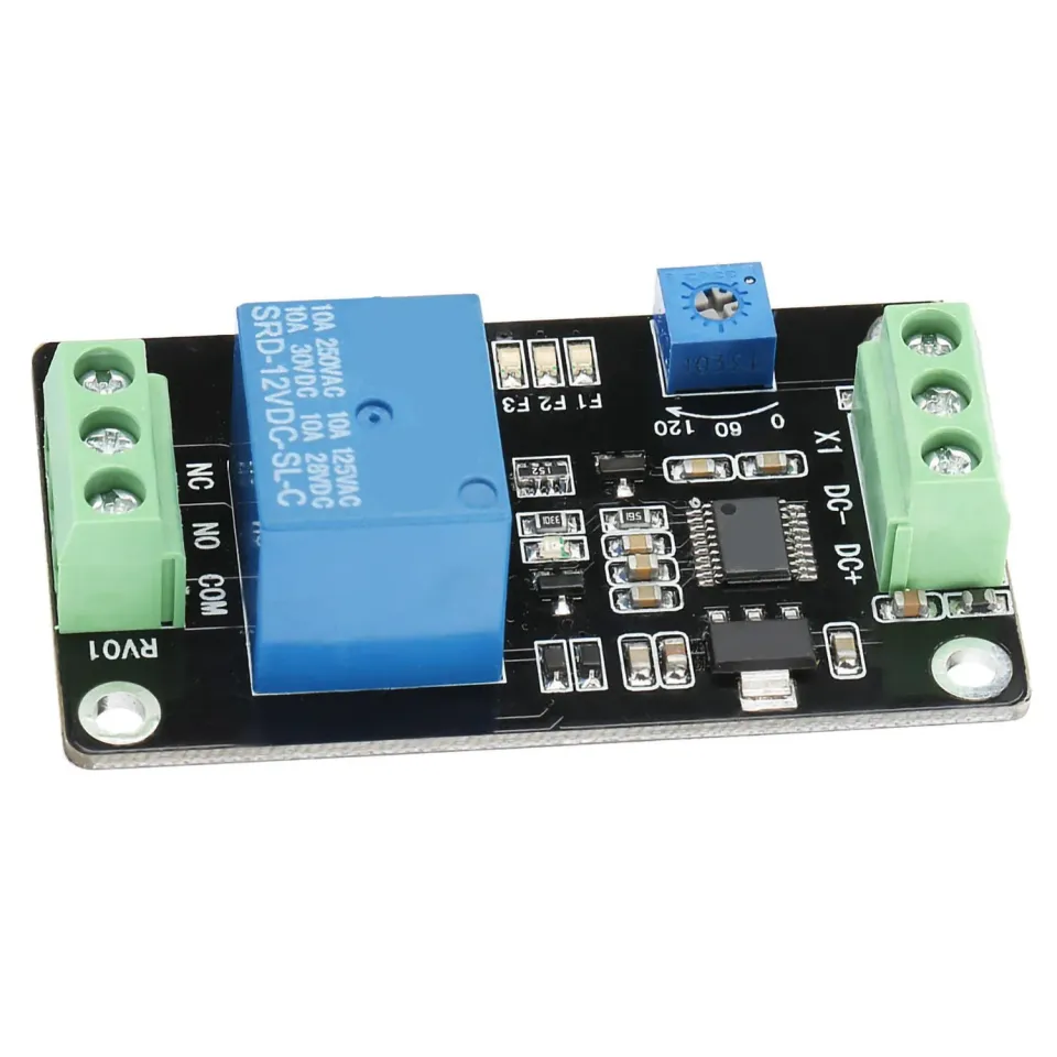 Garosa TRM01 module relais temporisé réglable 5 V 12 V 24 V