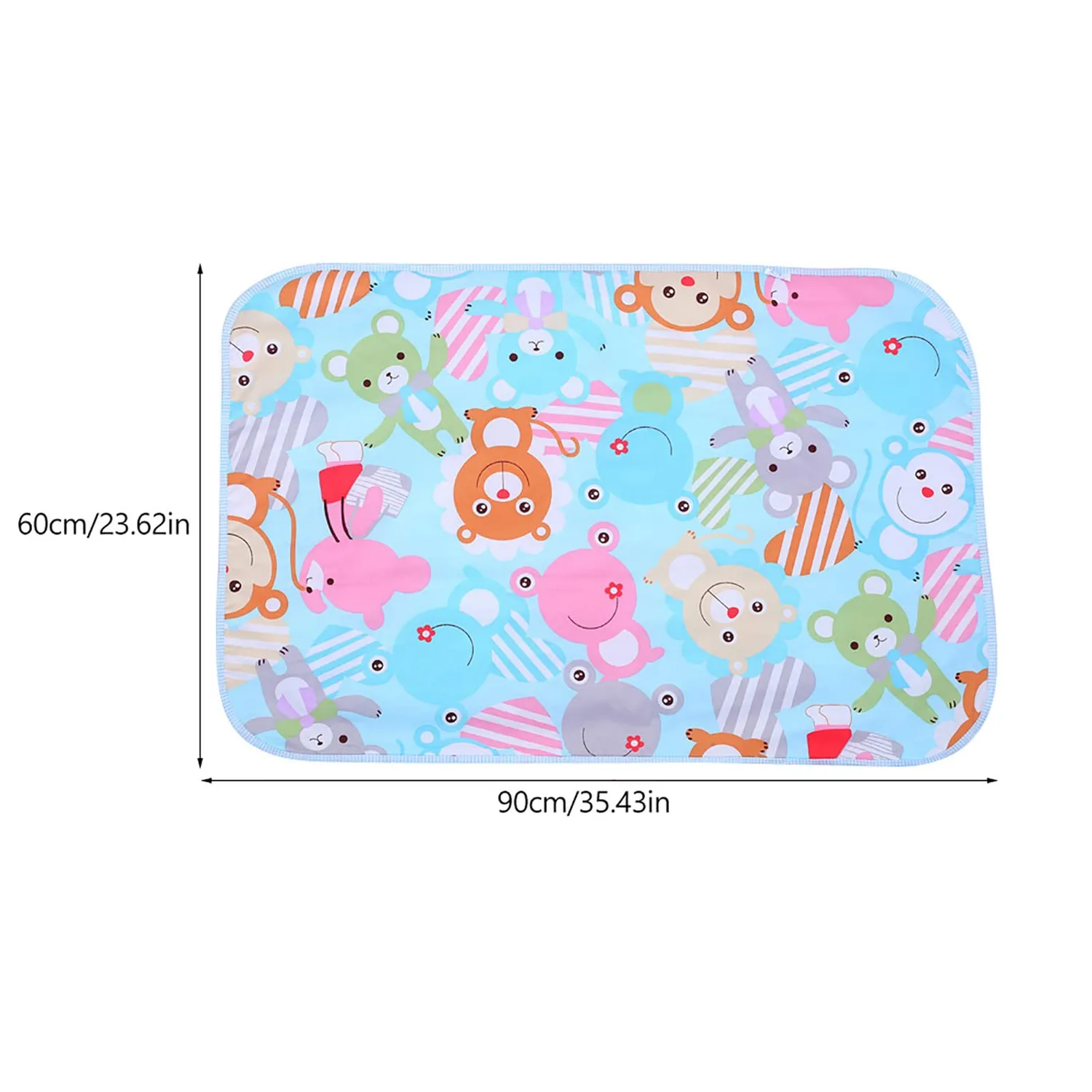 Garosa protège-matelas bébé imperméable motif cheva