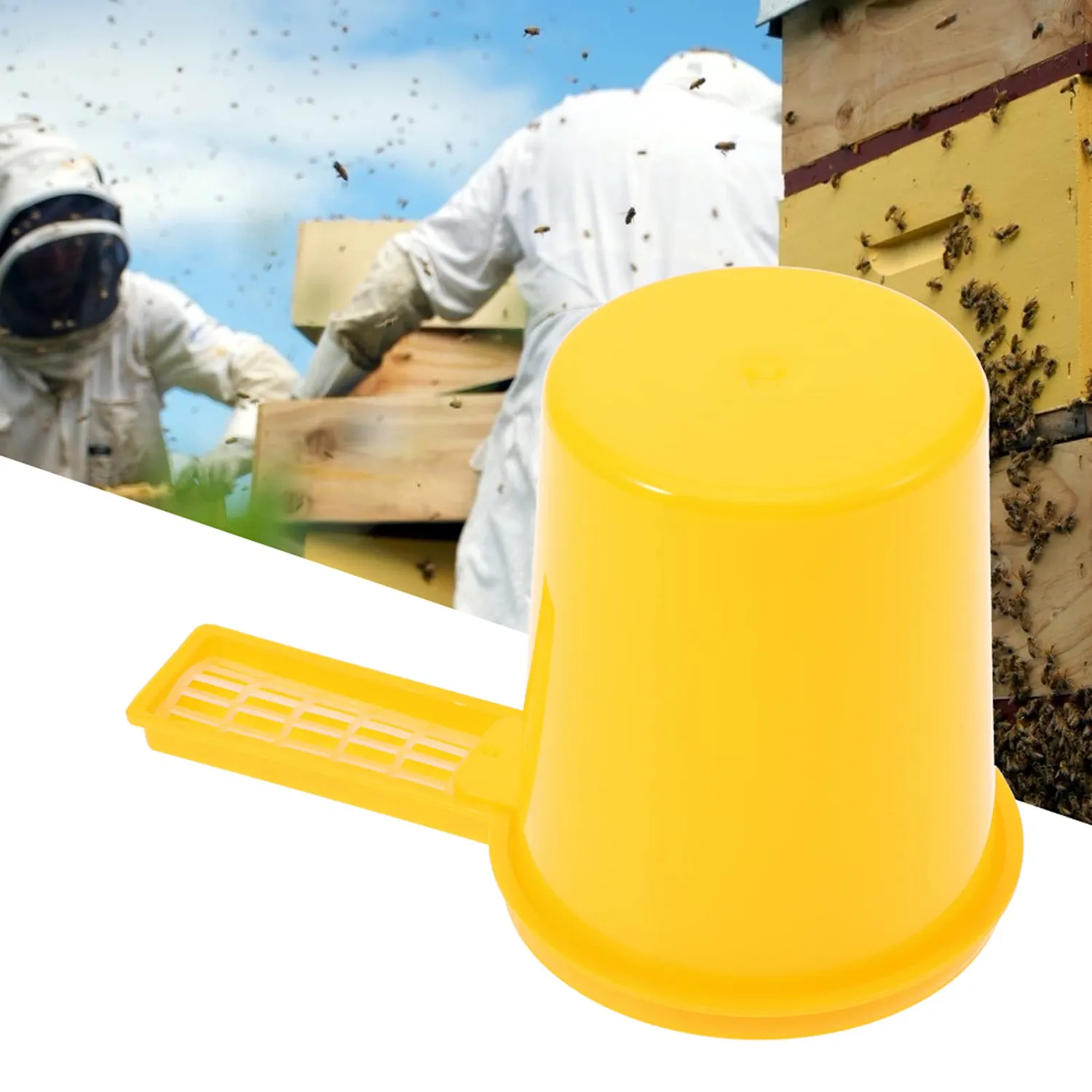 Garosa Nourrisseur d’abeilles 2 pièces pour entrée de ruche