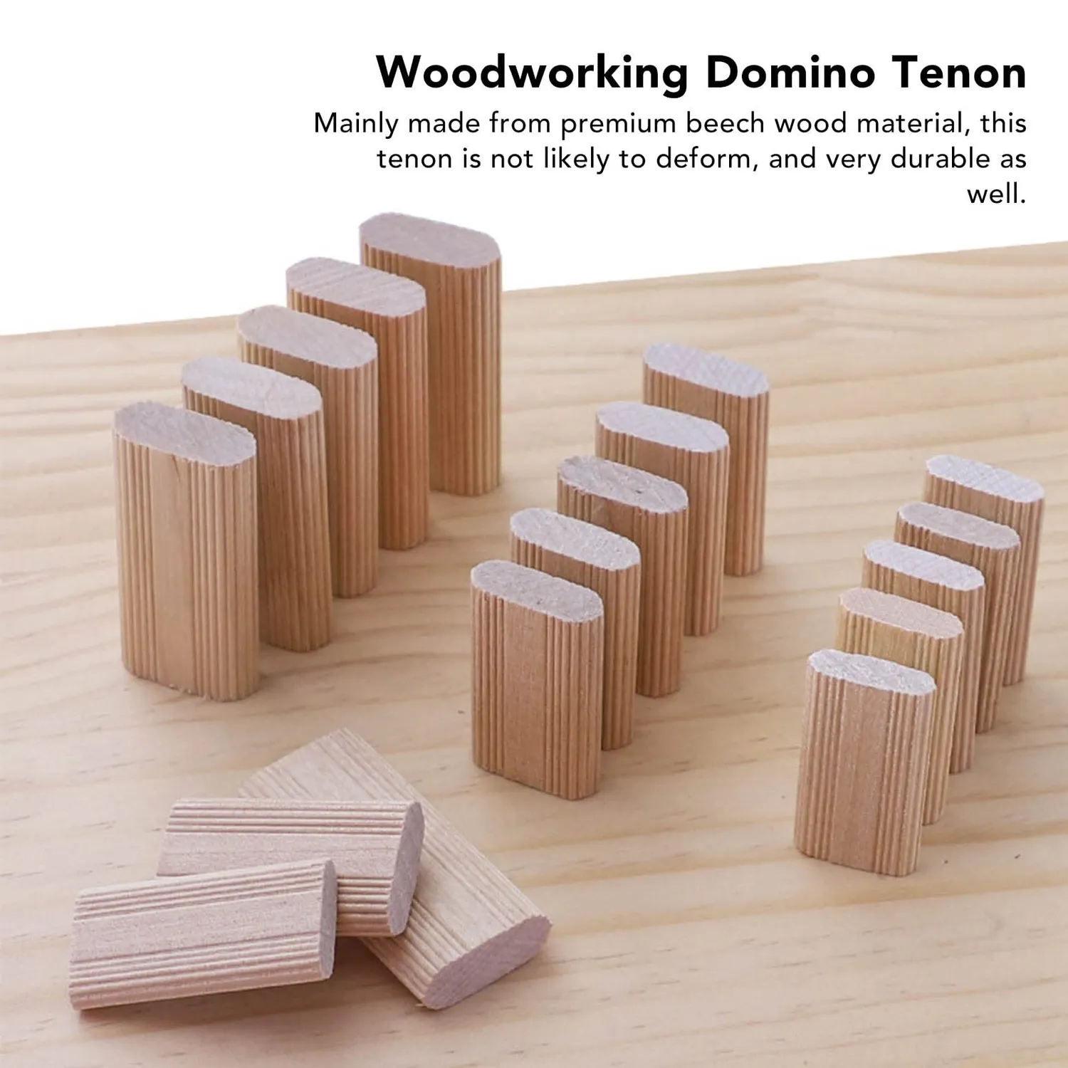 Garosa tenons lâches en hêtre 8 × 40 mm 50 pièces