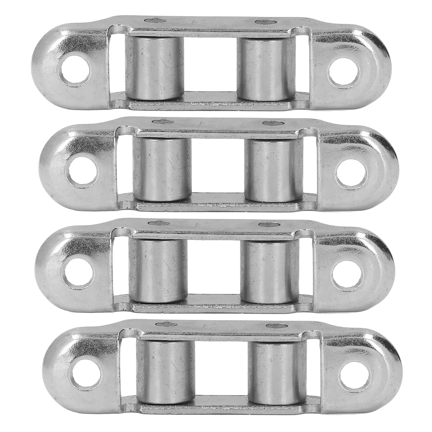 Garosa rouleau coulissant inox V double 11mm lot de 4
