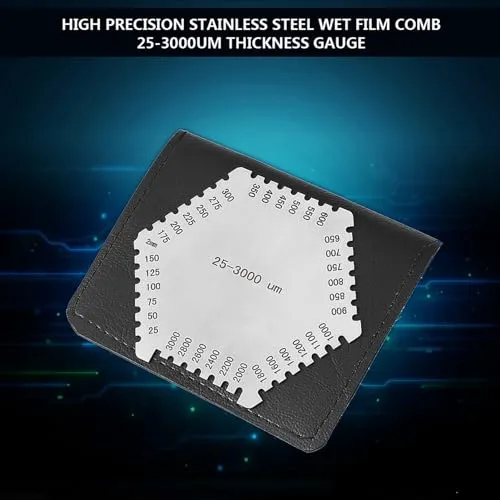 Garosa peignes film humide inox 25-3000µm 5 pièces