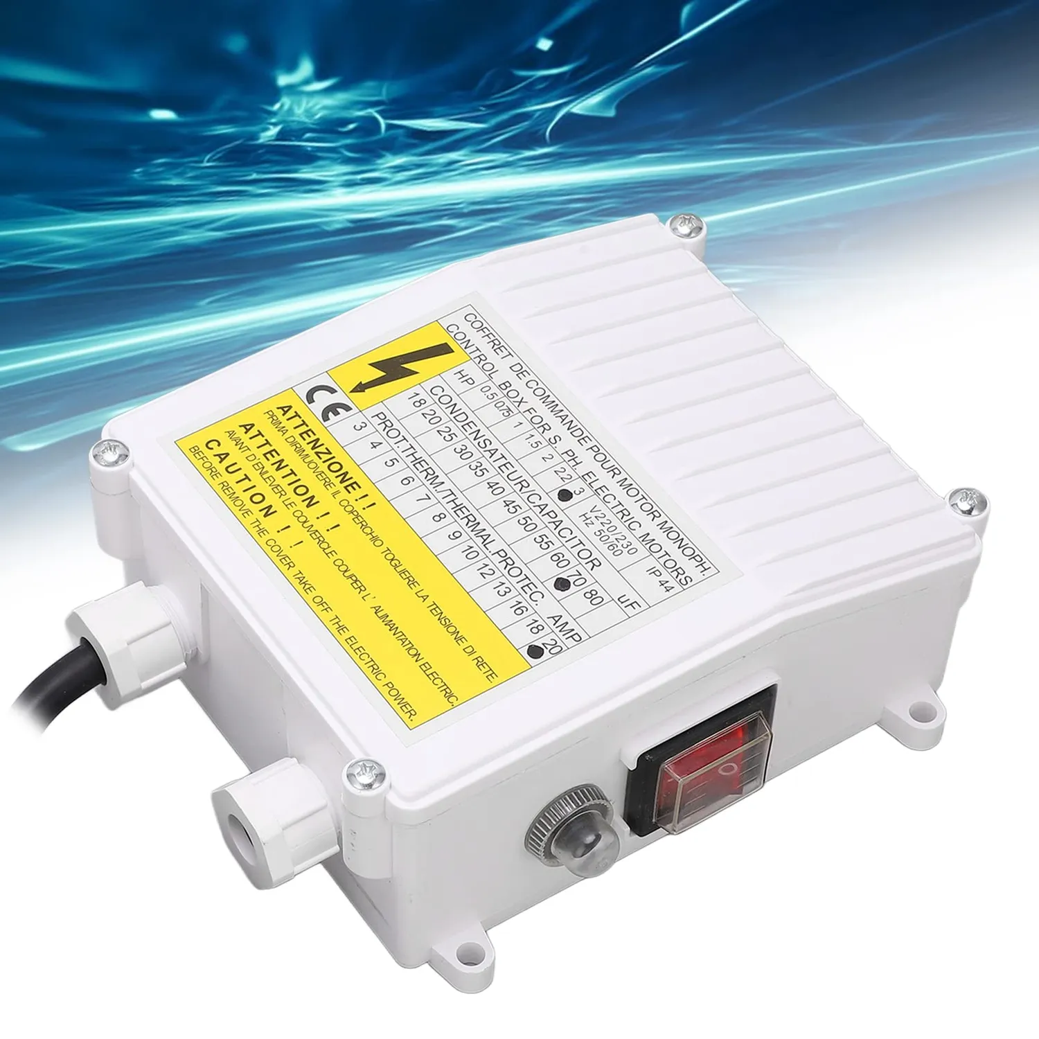 Garosa contrôleur pompe 2,2kW 70µF 20A 220V