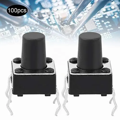 Garosa interrupteur tactile 6 × 6 × 8 mm lot de 100