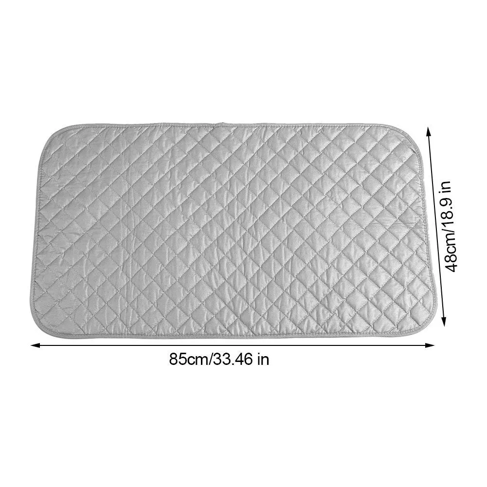Garosa tapis de repassage pliable en coton antidérapant