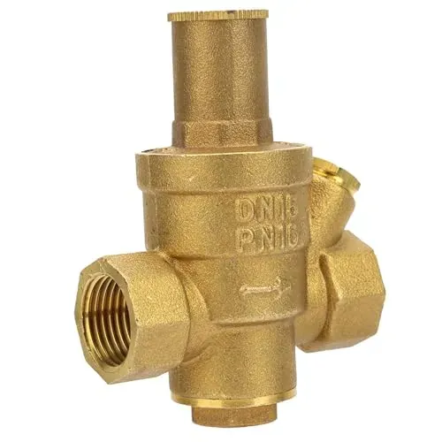 Garosa DN15 1/2 régulateur de pression d’eau réglable laiton