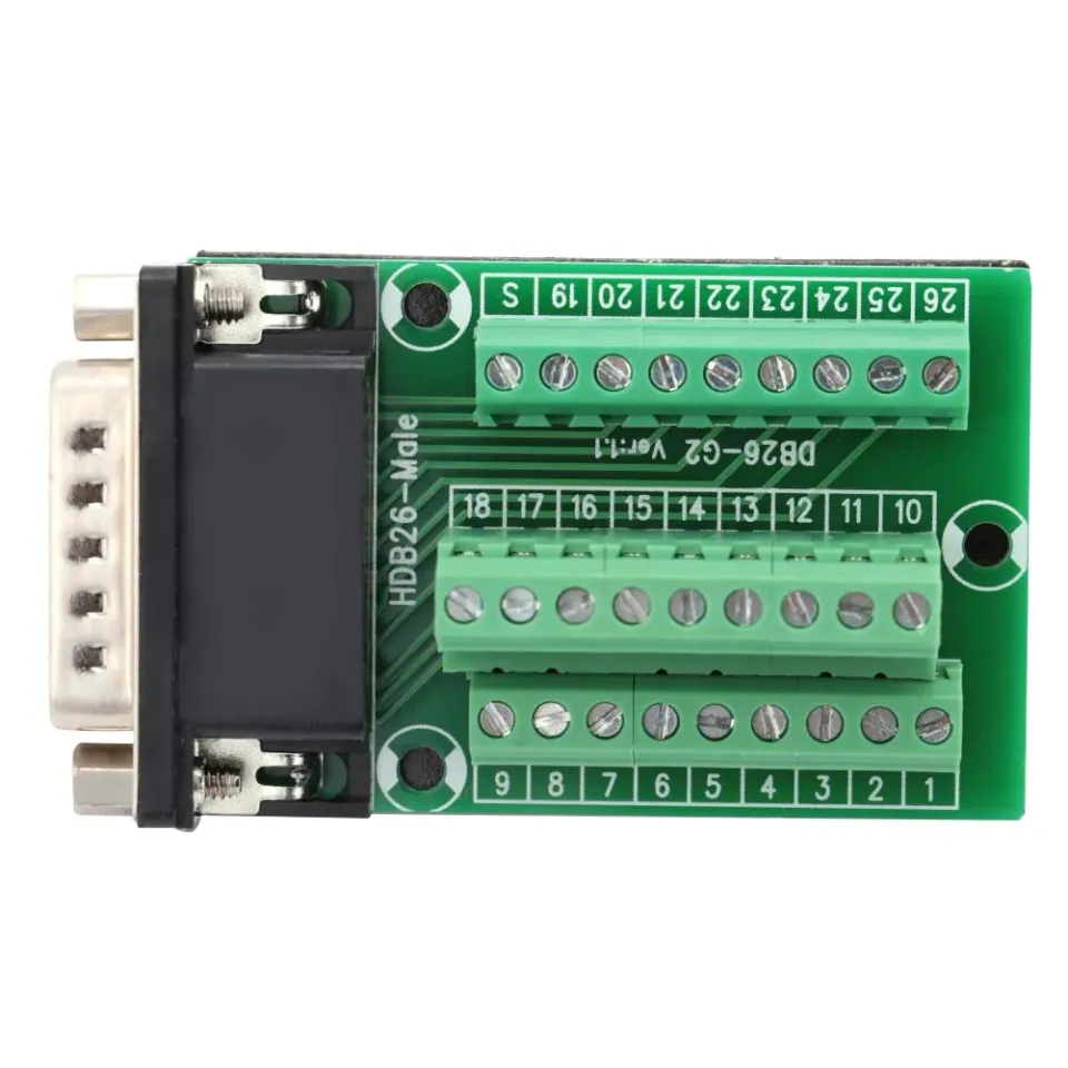 Garosa DB26-G2-01 adaptateur DB26 mâle pour PCB