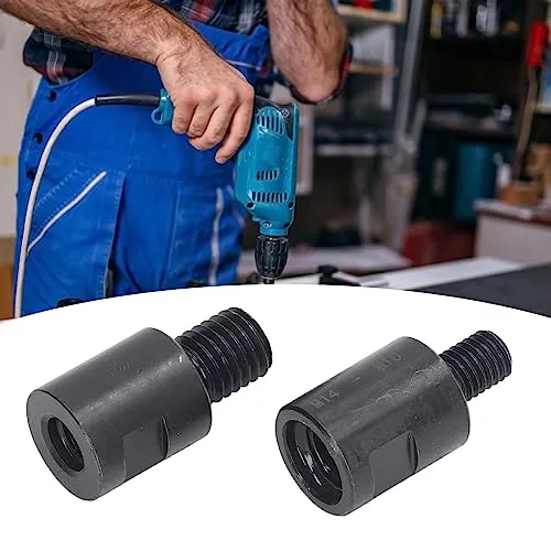 Garosa adaptateurs de foret M10 M14, lot de 2 en acier allié
