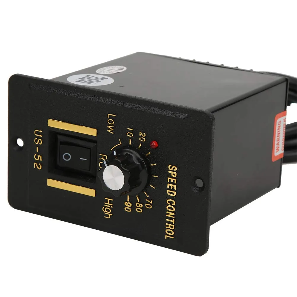 Garosa US-52 contrôleur de vitesse moteur 200 W AC 220 V