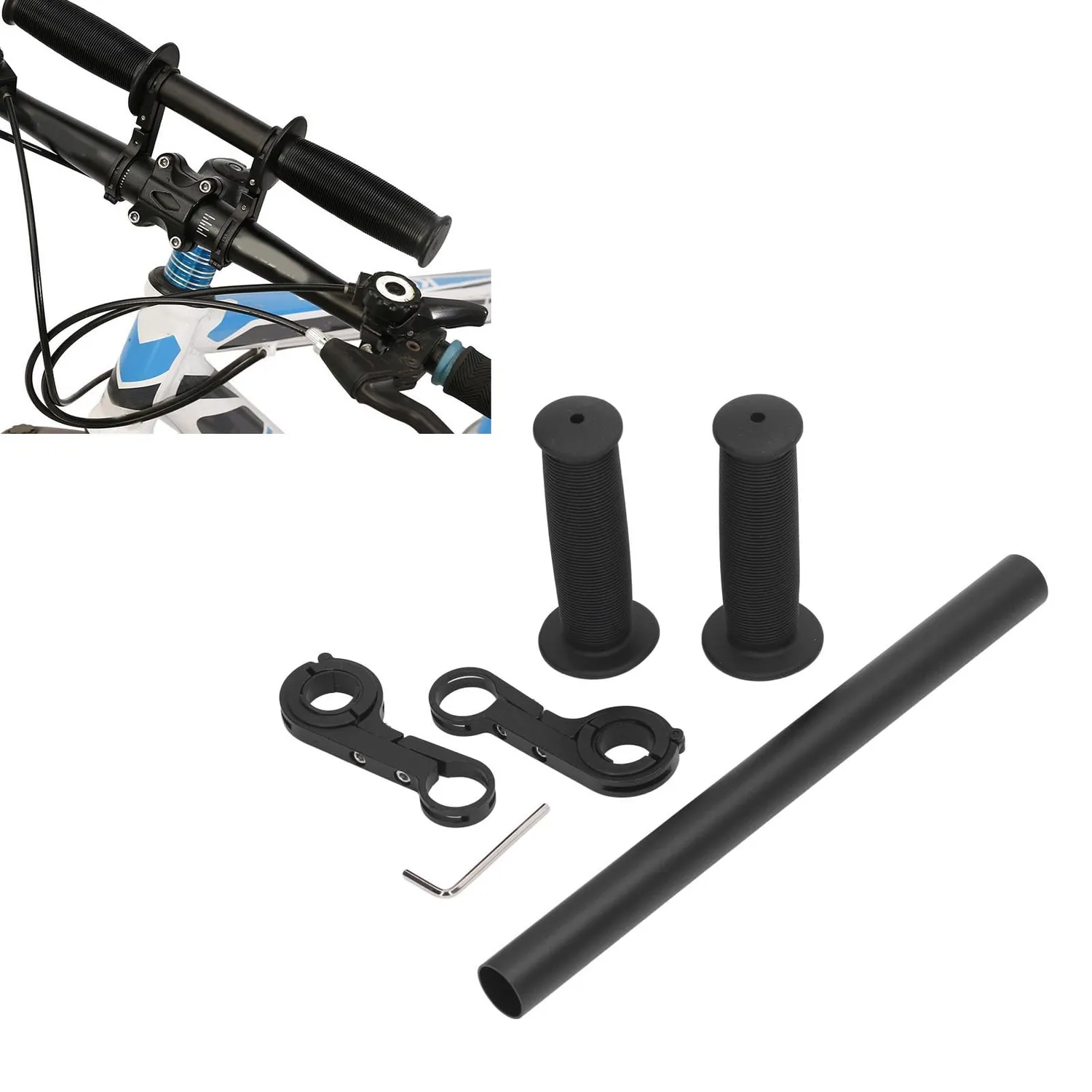 Garosa extension de guidon avant pour vélo enfant avec poignées antidérapantes